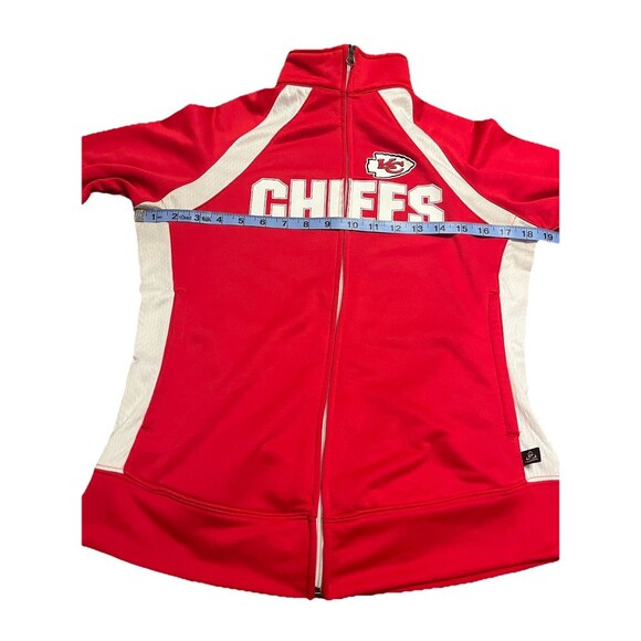 KANSAS CITY CHIEFS Women’s Size Small NFL Licensed Jacket Good Condition - Picture 2 of 9